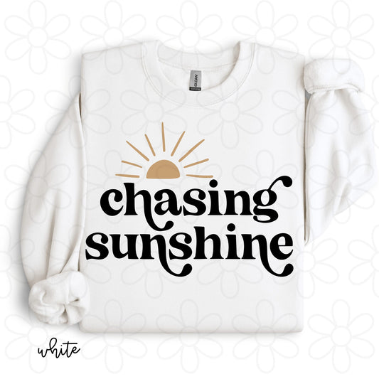 Chasing Sunshine DTF Transfer