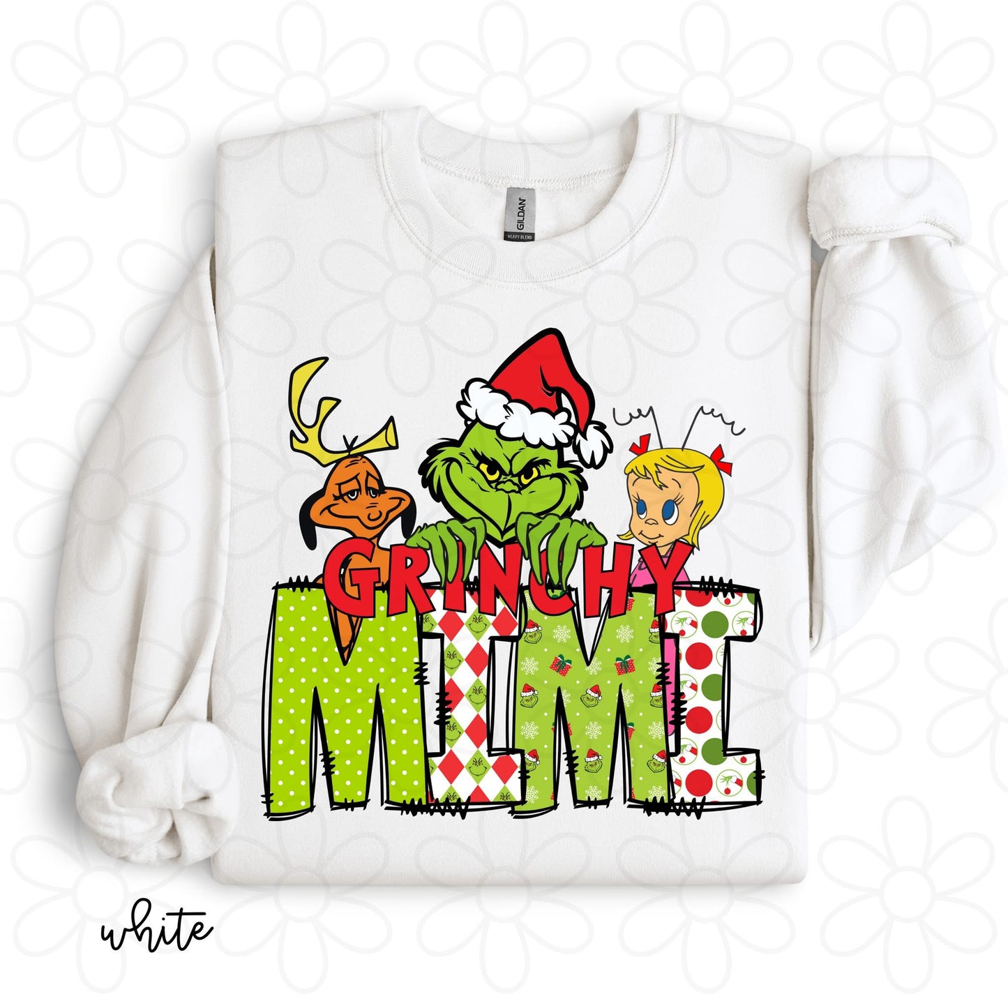 Grinchy Mimi DTF Transfer