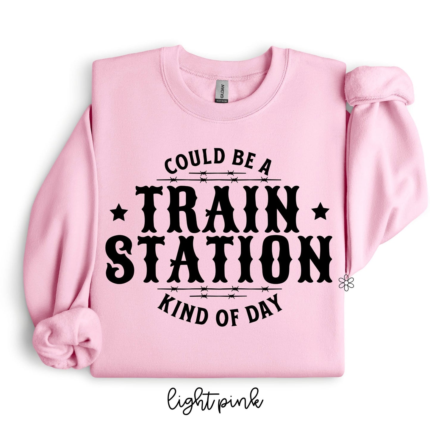 Could Be A Train Station Kind Of Day DTF Transfer