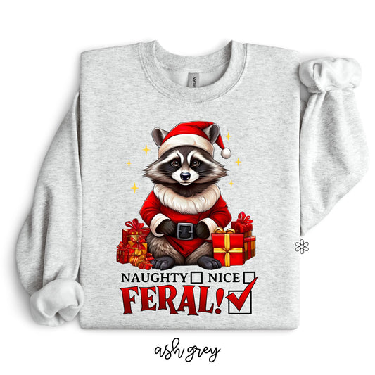 Naughty Nice Feral ✔️DTF Transfer