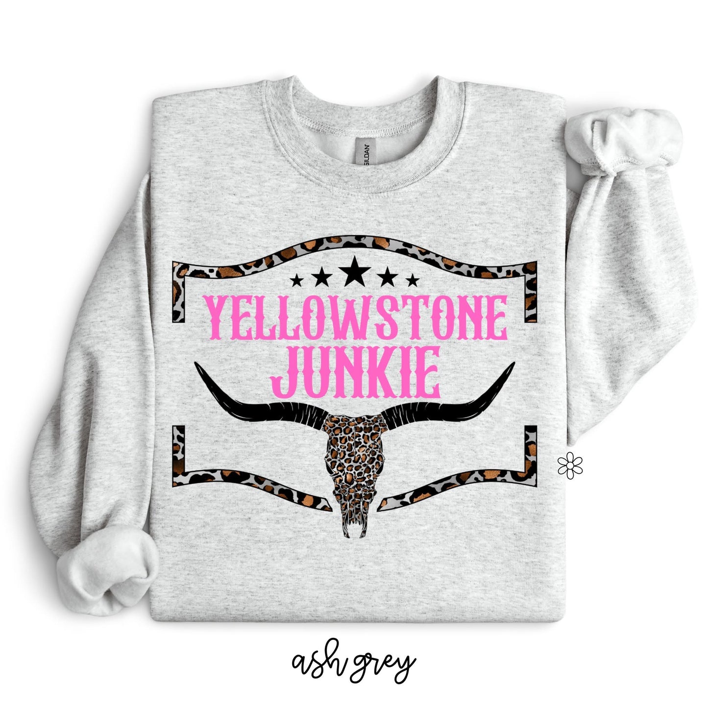 Yellowstone Junkie DTF Transfer