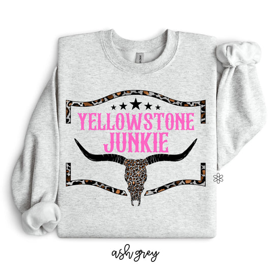 Yellowstone Junkie DTF Transfer