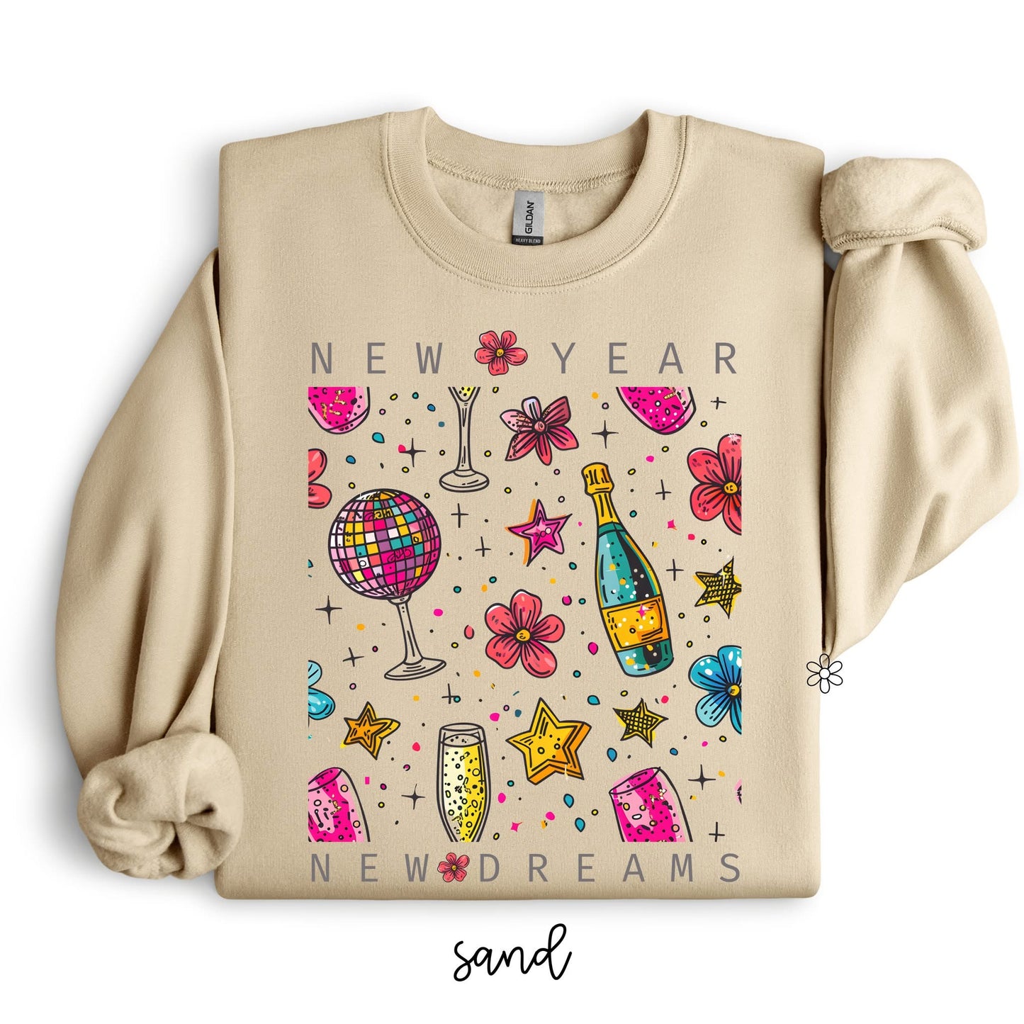 New Year New Dreams DTF Transfer