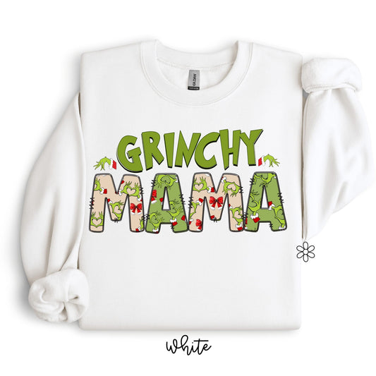 Grinchy Mama DTF Transfer
