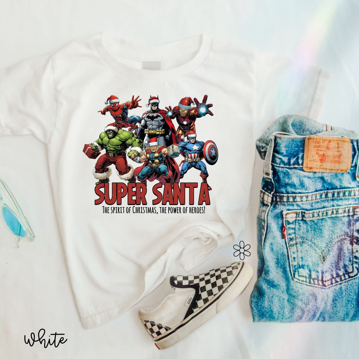 Super Santa DTF Transfer