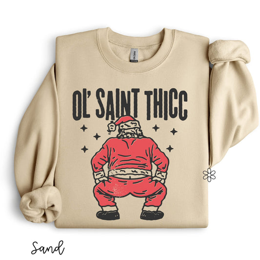 Ol' Saint Thicc DTF Transfer