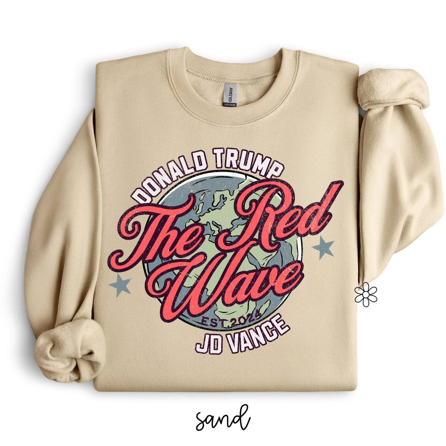 The Red Wave DTF Transfer