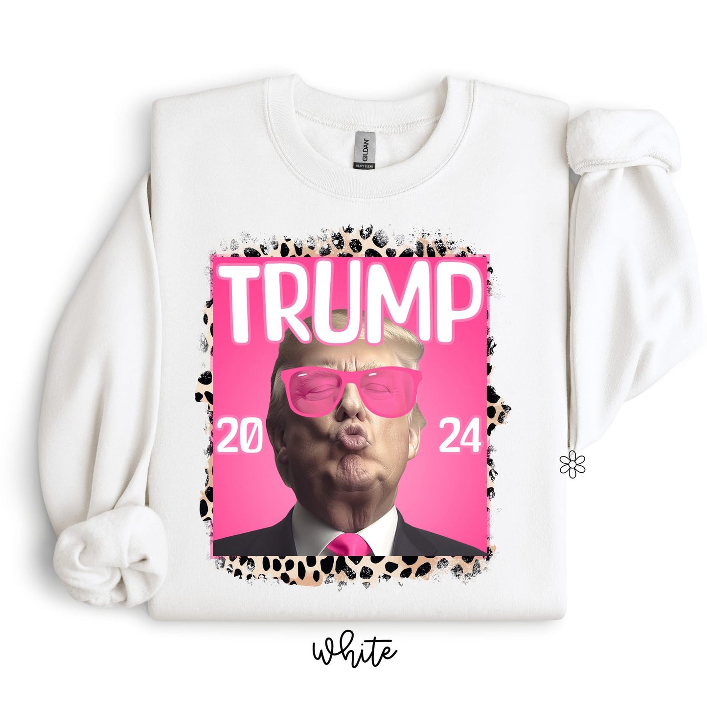 Trump 2024 Leopard DTF Transfer
