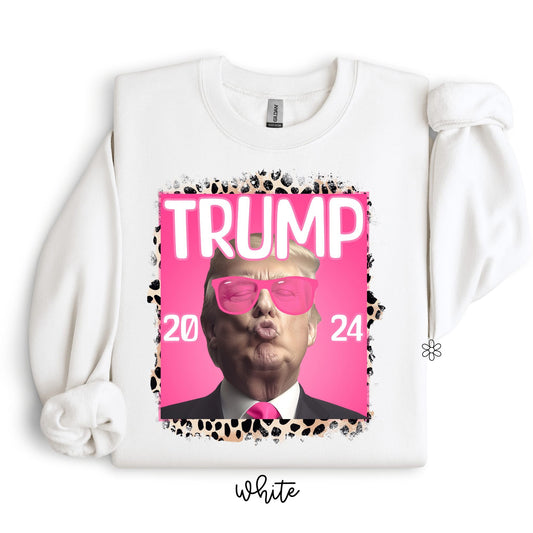 Trump 2024 Leopard DTF Transfer
