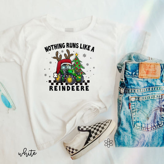 Nothing Runs Like A Reindeere DTF Transfer