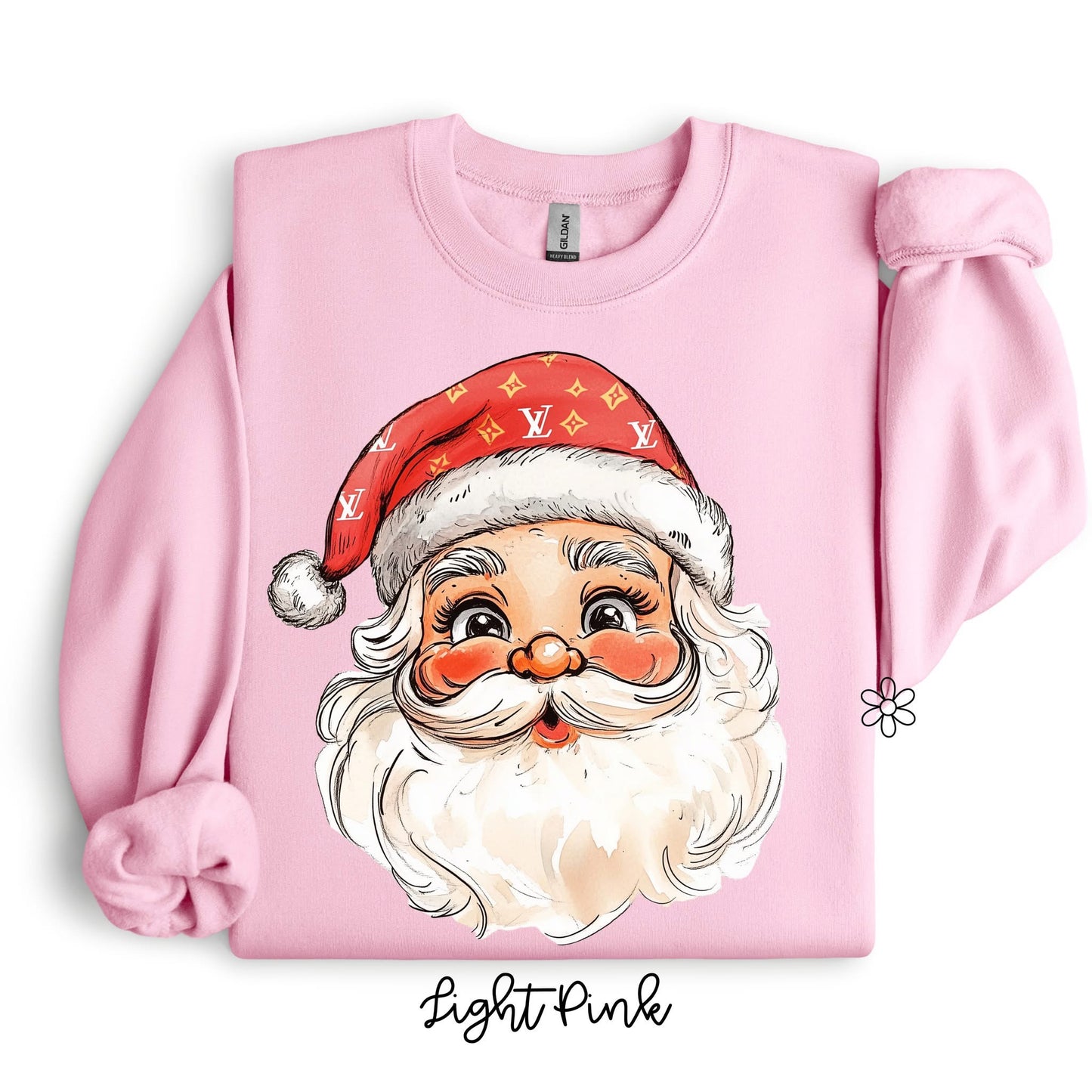 Boujee Santa DTF Transfer