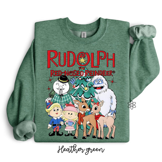 Rudolph The Red-Nosed Reindeer DTF Transfer