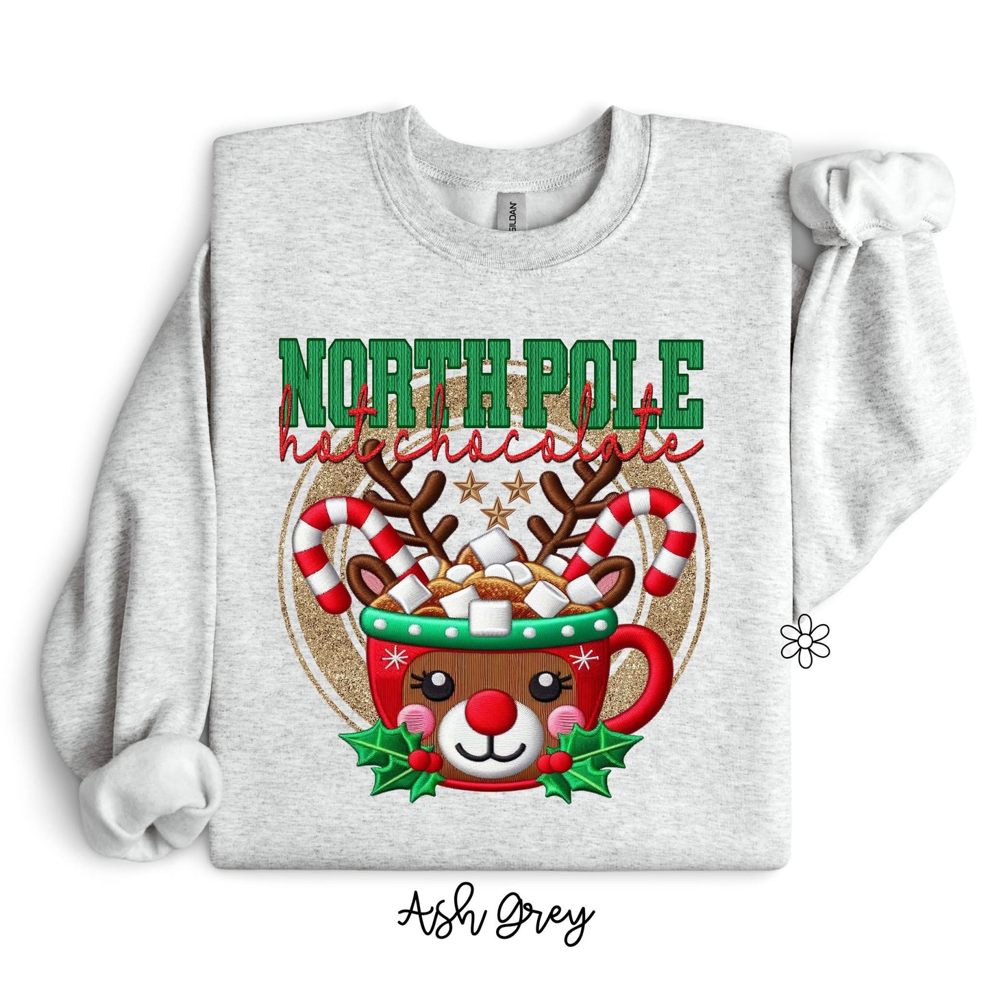 North Pole Hot Chocolate DTF Transfer