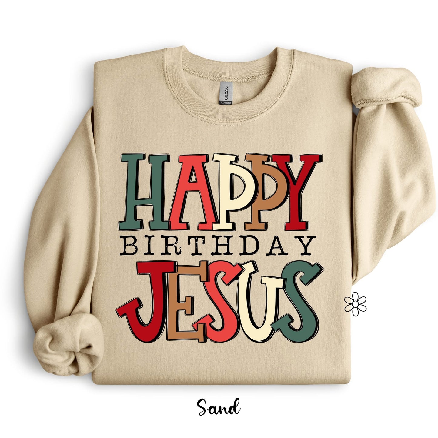Happy Birthday Jesus DTF Transfer
