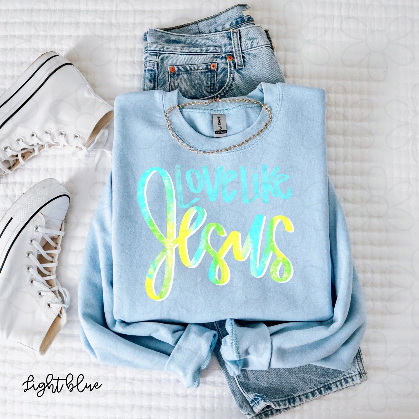 Love Like Jesus DTF Transfer