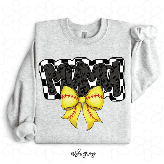 Softball Mama Coquette Tee