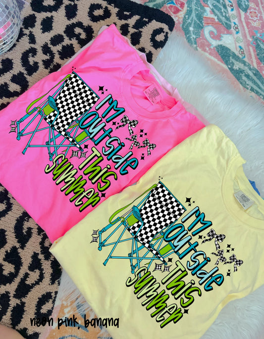 I'm Outside This Summer Tee