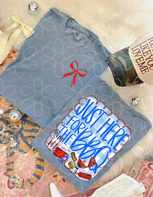 Just Here For The BBQ DTF Transfer