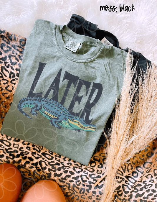 Later Alligator DTF Transfer