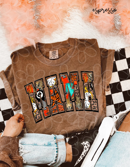 Leopard Western MaMa DTF Transfer