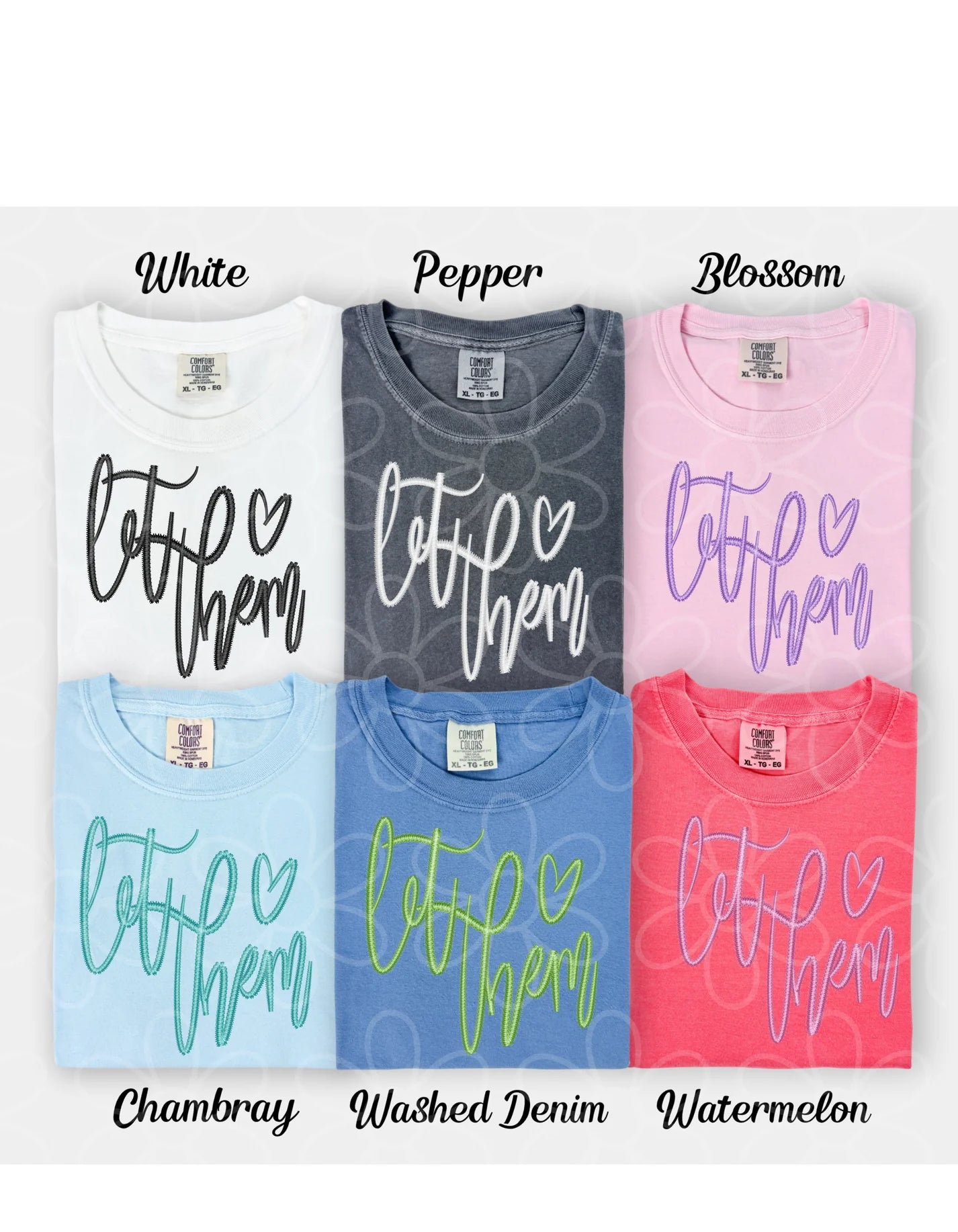 Let Them - Multiple Options DTF Transfer