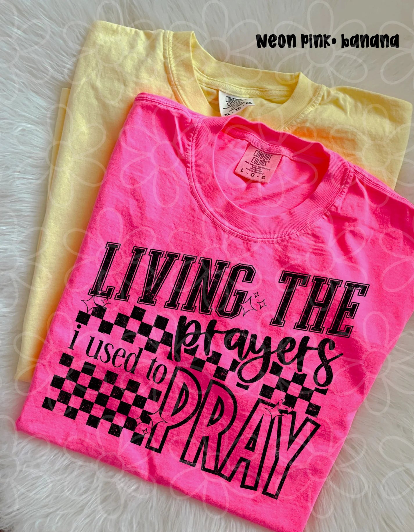 Living The Prayers I Used To Pray DTF Transfer