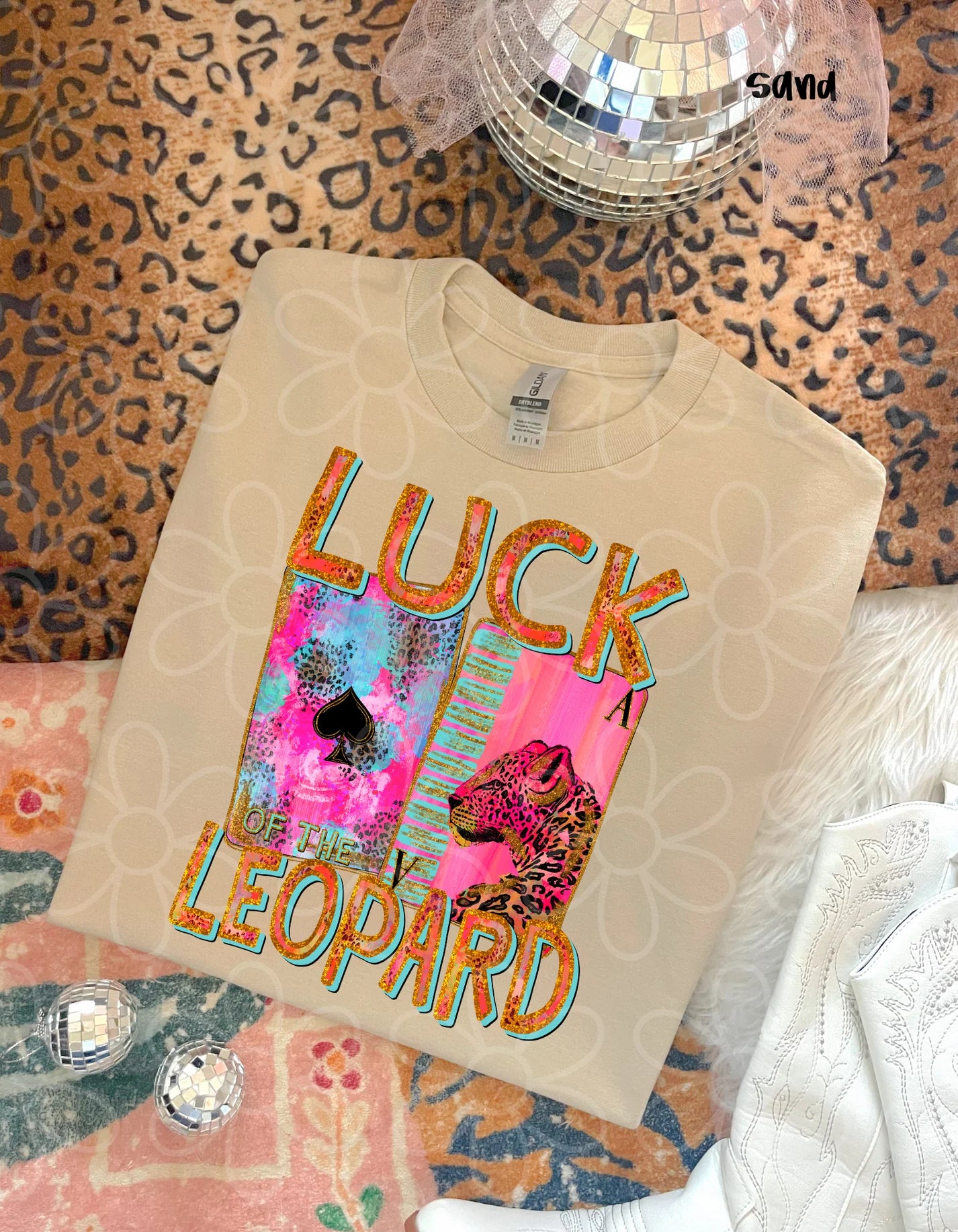 Luck Of The Leopard DTF Transfer