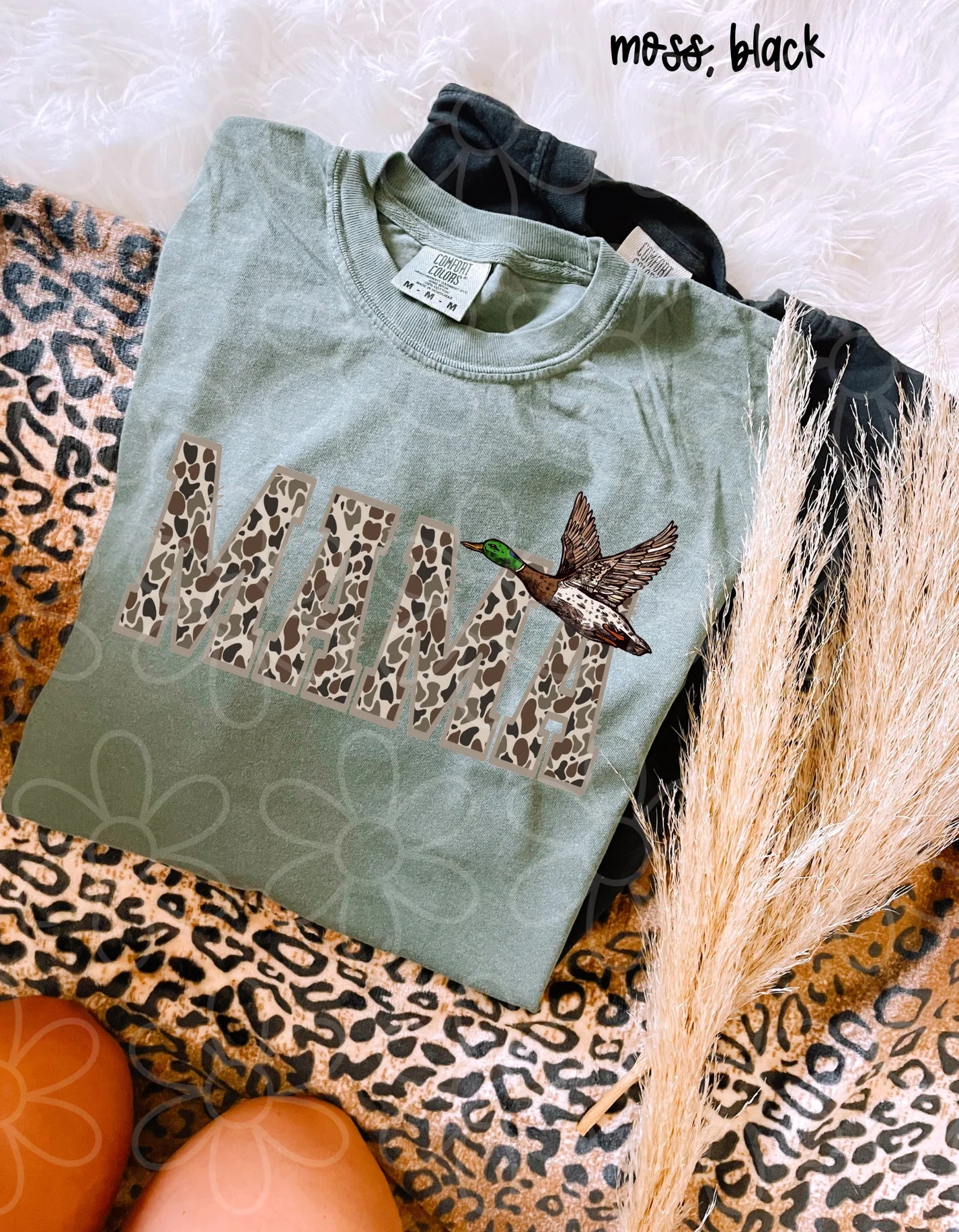 MaMa Duck Camo DTF Transfer