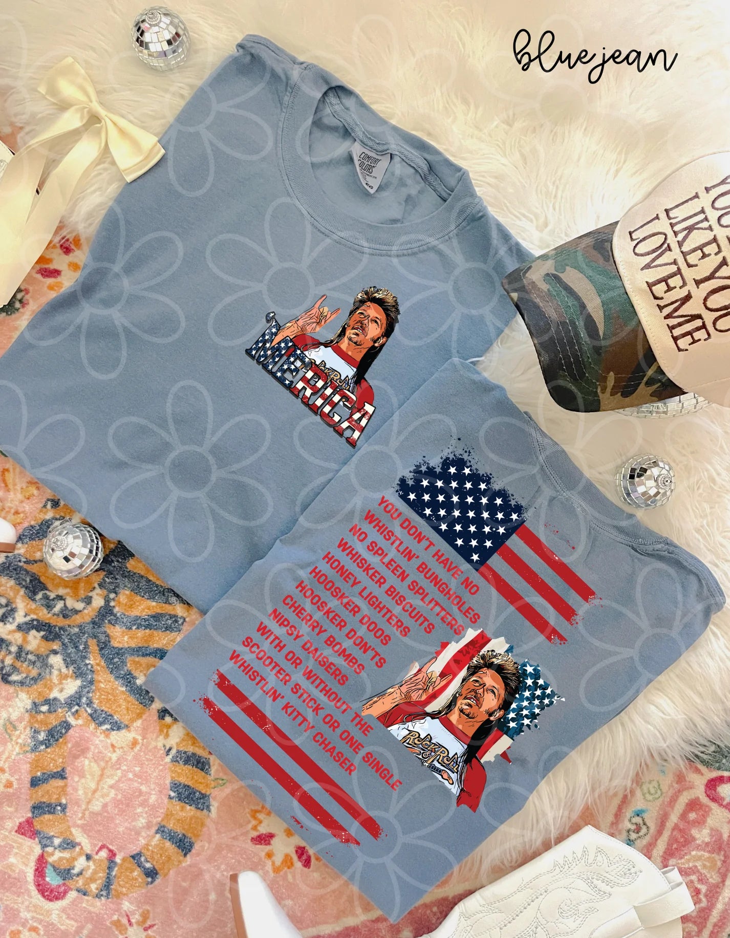 Merica Joe Dirt Quote DTF Transfer