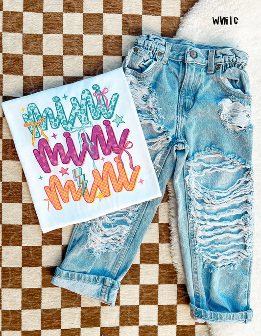 Mini Bows And Stars DTF Transfer