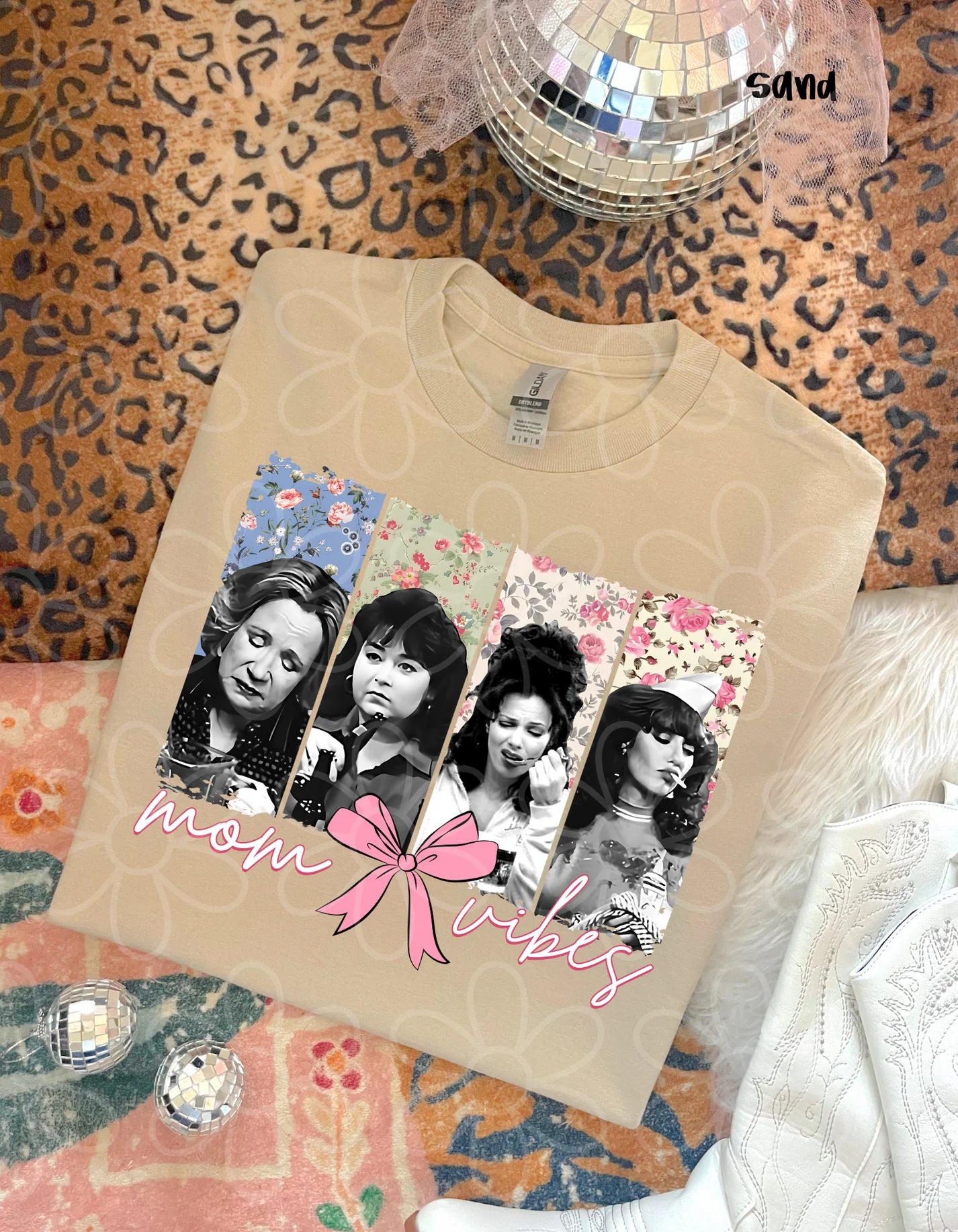 Mom Vibes DTF Transfer