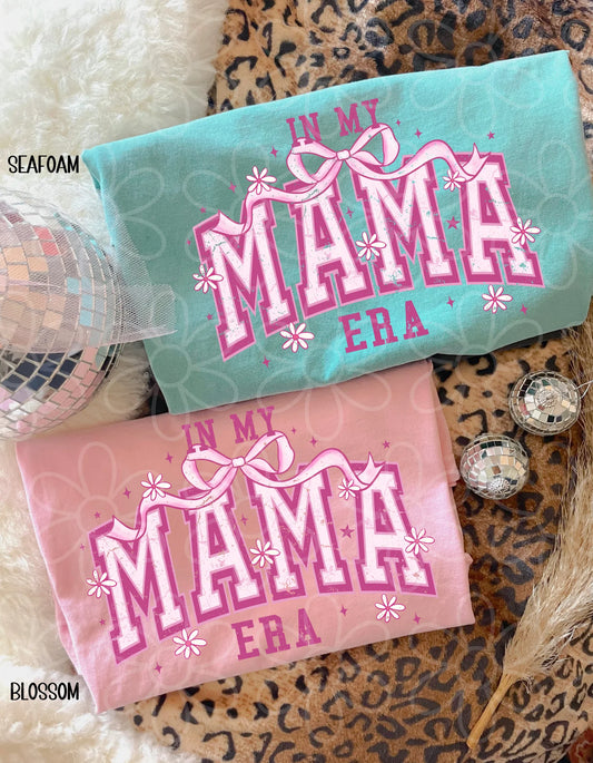 Pink Bow In My Mama Era DTF Transfer
