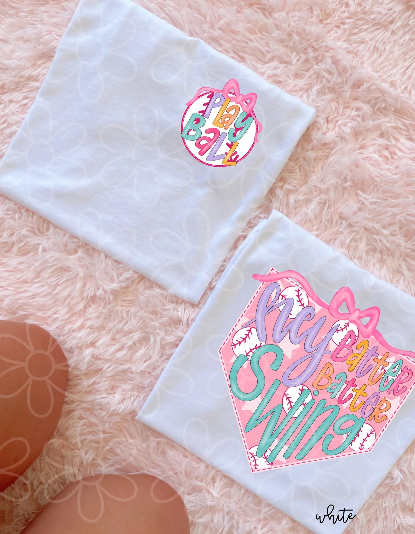 Pink Coquette Hey Batter Batter Swing DTF Transfer