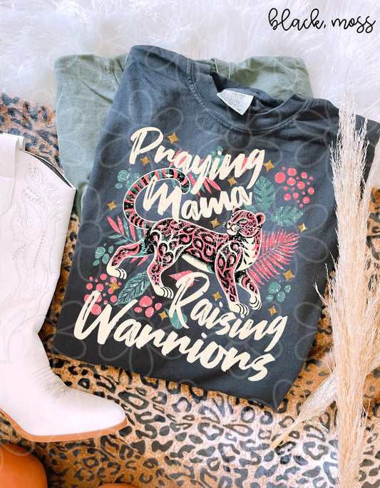 Praying Mama Raising Warriors DTF Transfer