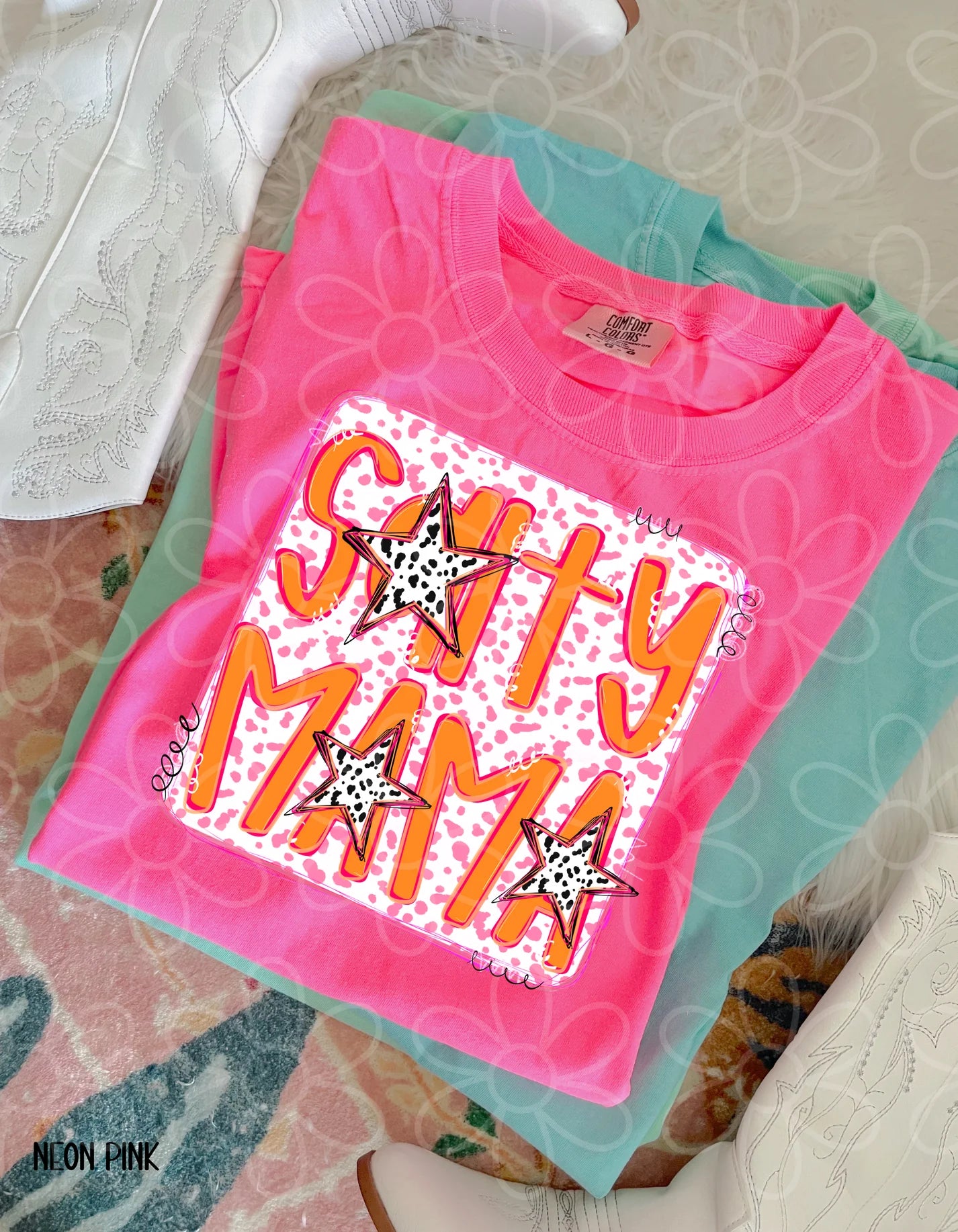 Preppy Speckle Salty Mama DTF Transfer