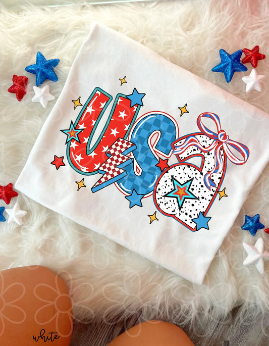 Preppy USA DTF Transfer