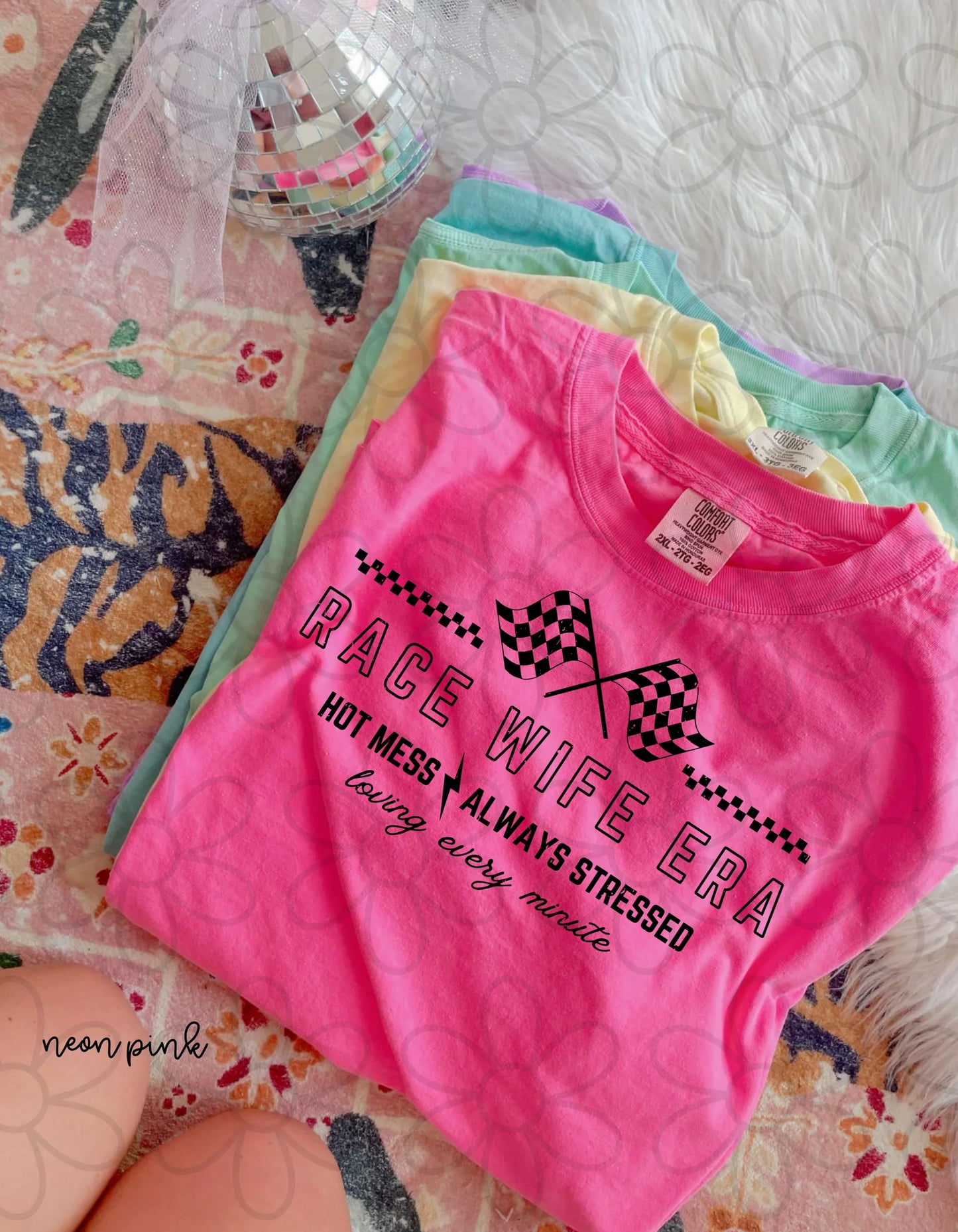 Race Wife Era - Black DTF Transfer