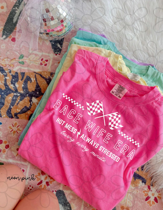 Race Wife Era - White DTF Transfer