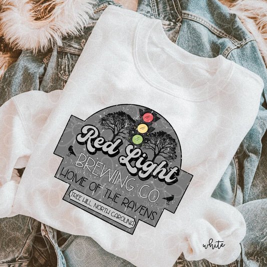 Red Light Brewing Co DTF Transfer