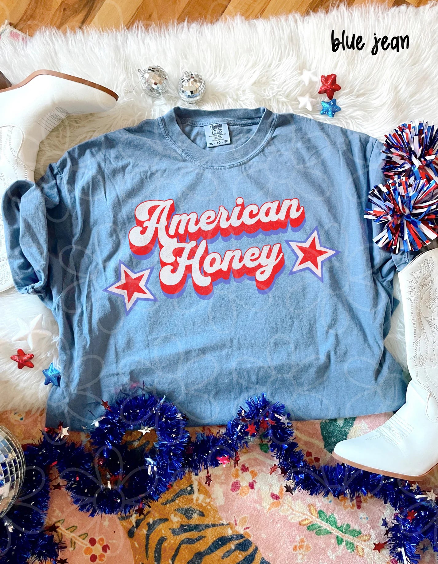 Retro American Honey Tee