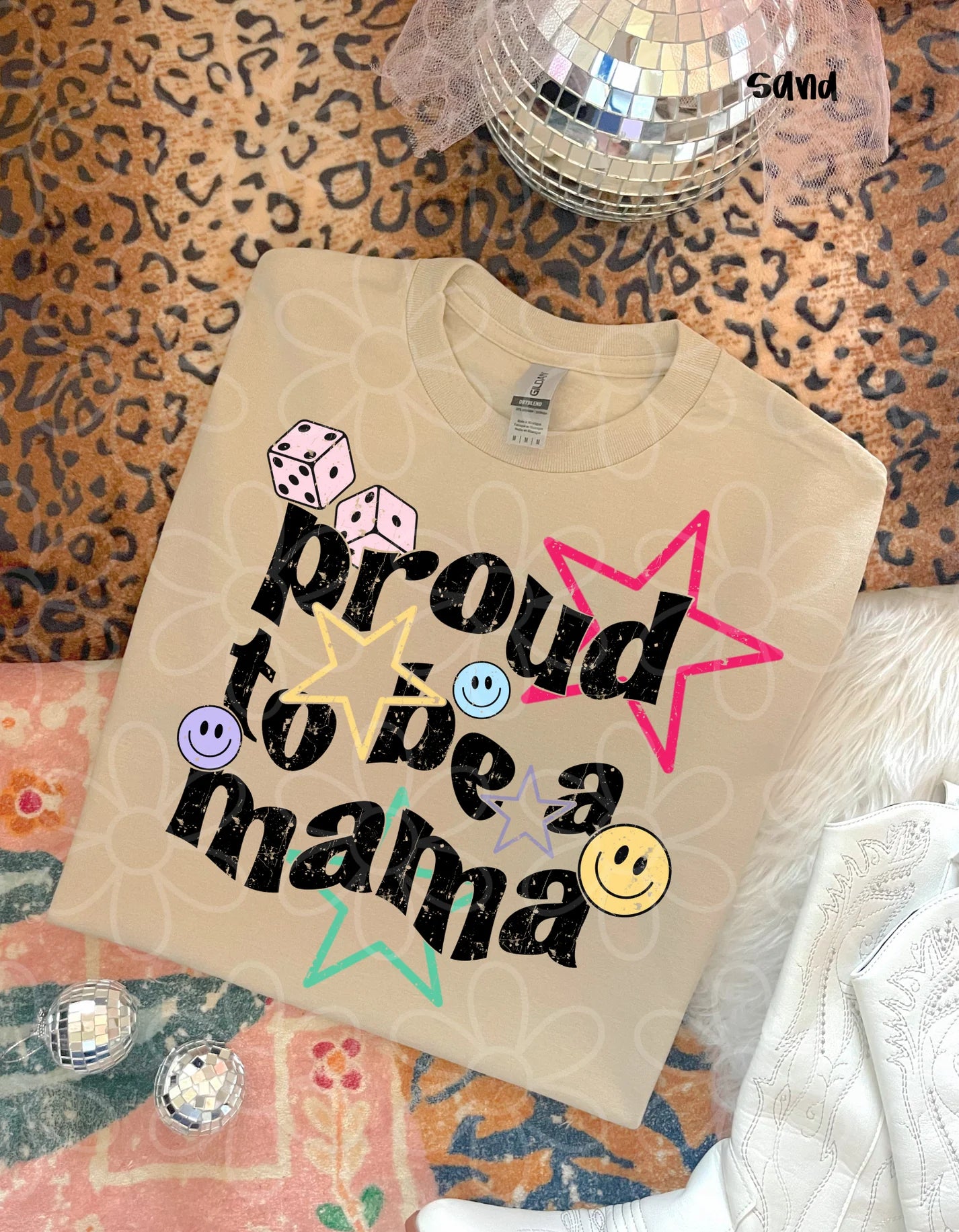 Retro Proud To Be A MaMa DTF Transfer