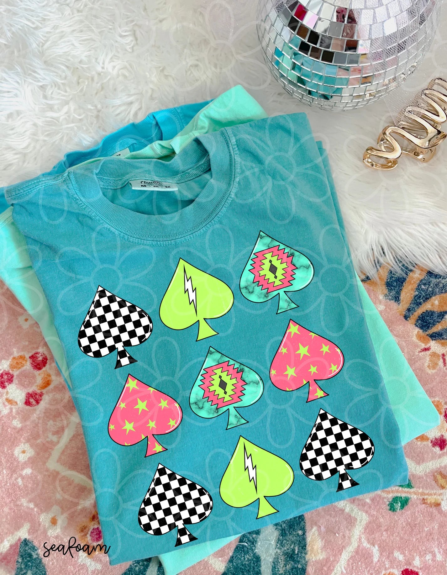 Retro Spades DTF Transfer