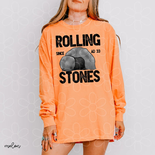 Rolling Stones Since AD 33 DTF Transfer