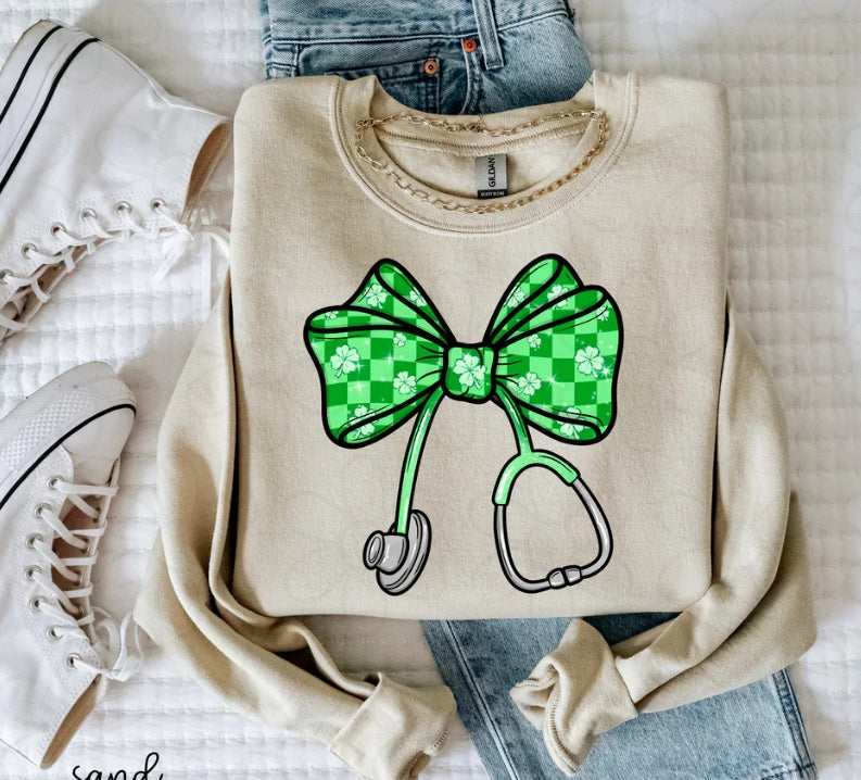 St Patricks Stethoscope DTF Transfer