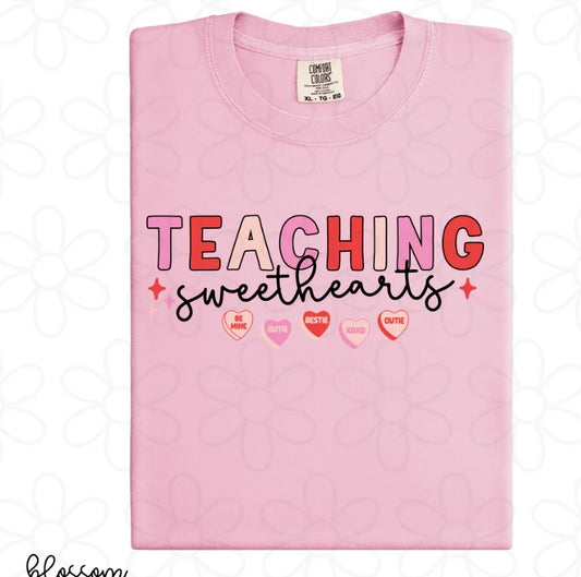 Teaching Sweethearts DTF Transfer