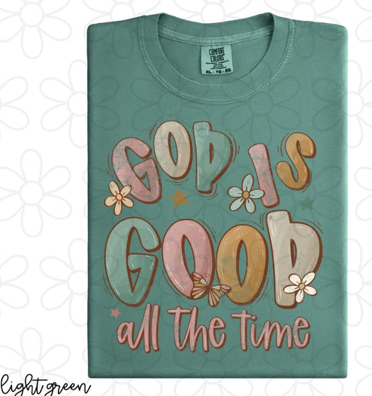 Retro God Is Good DTF Transfer