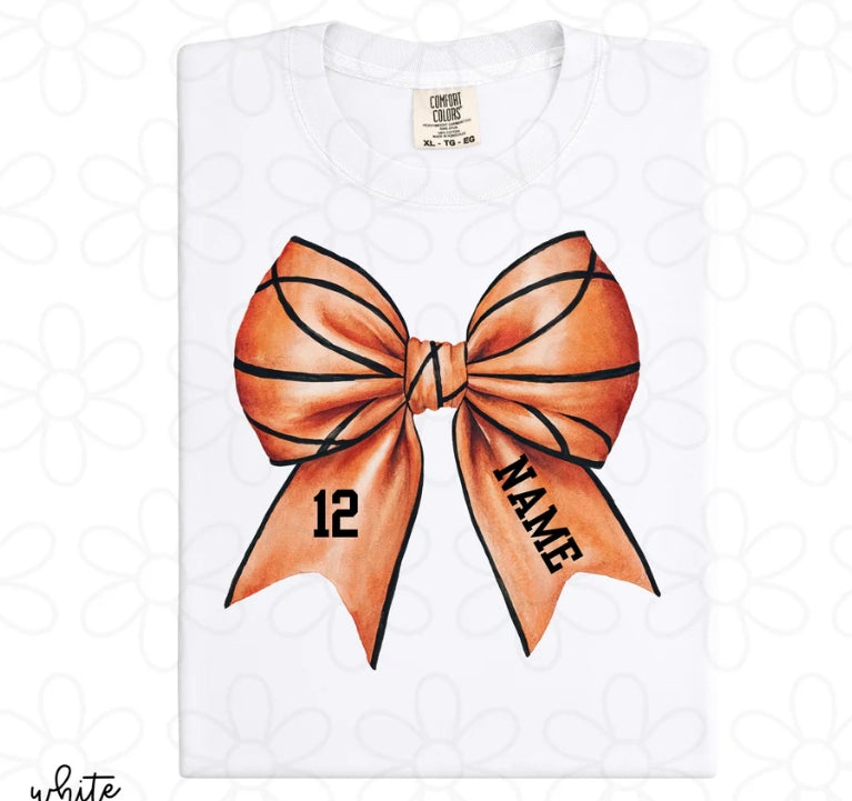 Custom Basketball Coquette DTF Transfer