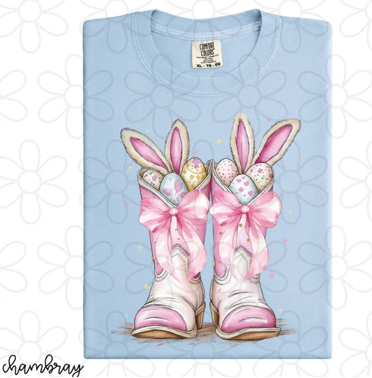 Easter Boots DTF Transfer