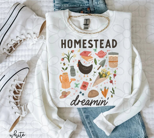 Homestead Dreamin DTF Transfer