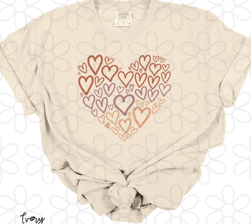 Shades of Hearts Black History DTF Transfer